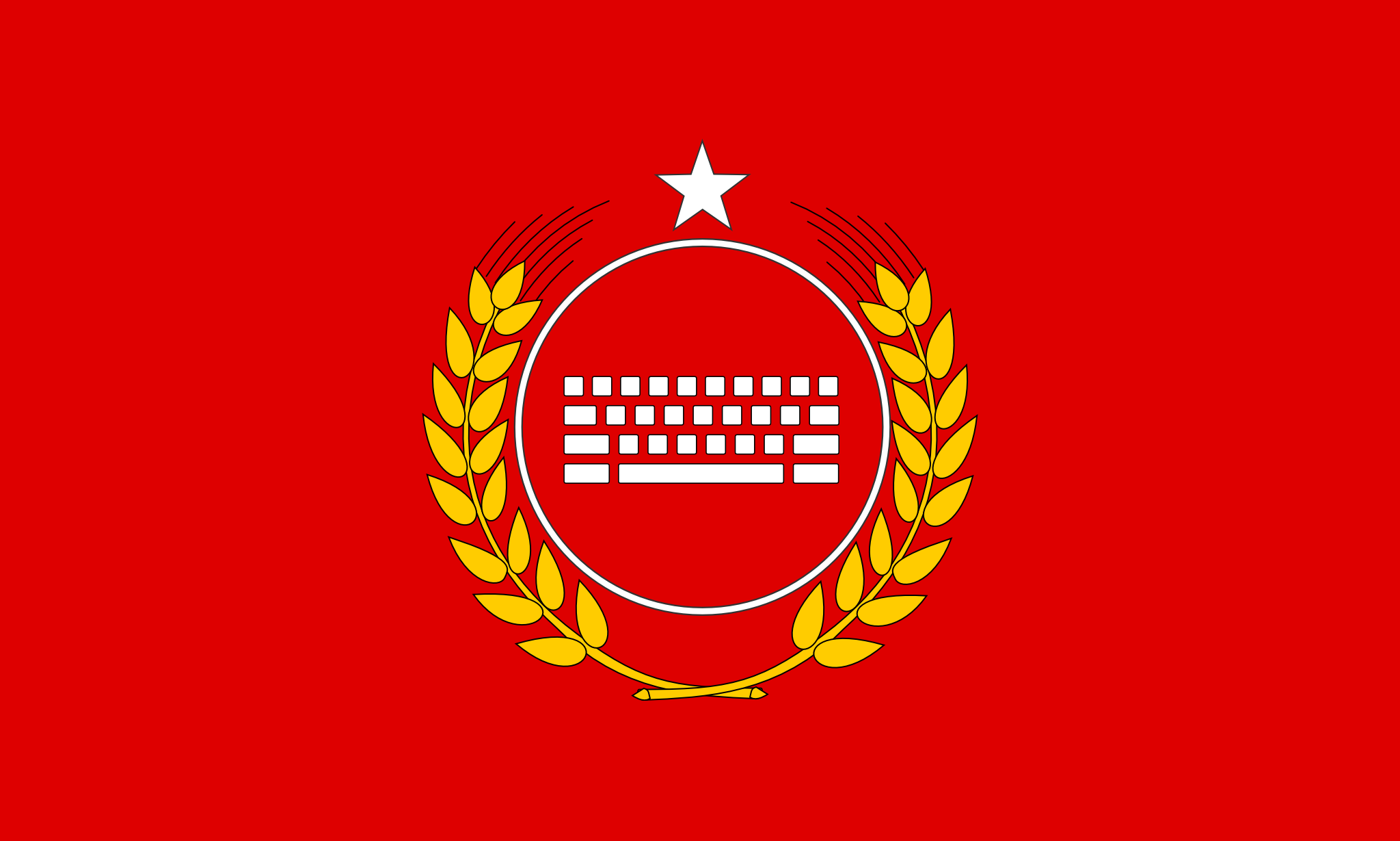 Bandera de nación lumpen